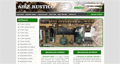 Desktop Screenshot of airerustico.com