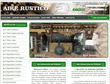 Tablet Screenshot of airerustico.com